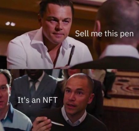 Sell me this pen! It's an NFT