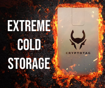 cryptotag cold storage crypto backup