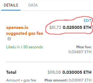ethereum gas fees are really high