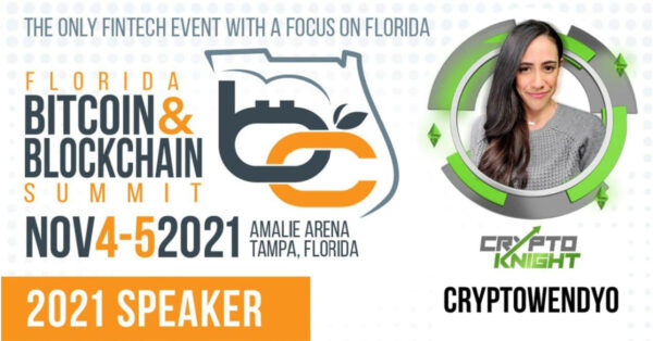 wendyo florida bitcoin blockchain summit november 4-5 2021