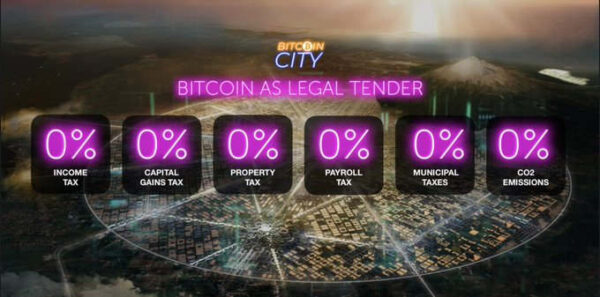 bitcoin as legal tender and zero taxes