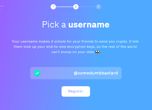 Aztec Connect Pick A Private Username