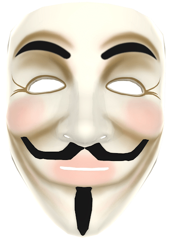 guy fawkes anonymous mask
